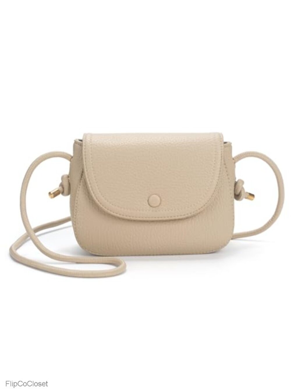 Vegan Leather Small Saddle Crossbody Purse Flap Magnetic Closure Handbag